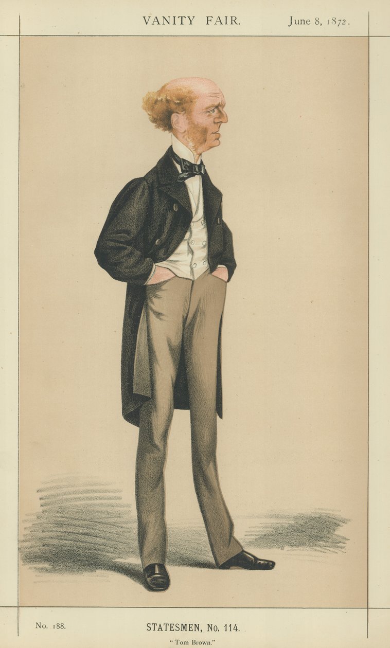 Mr Thomas Hughes by Adriano Cecioni
