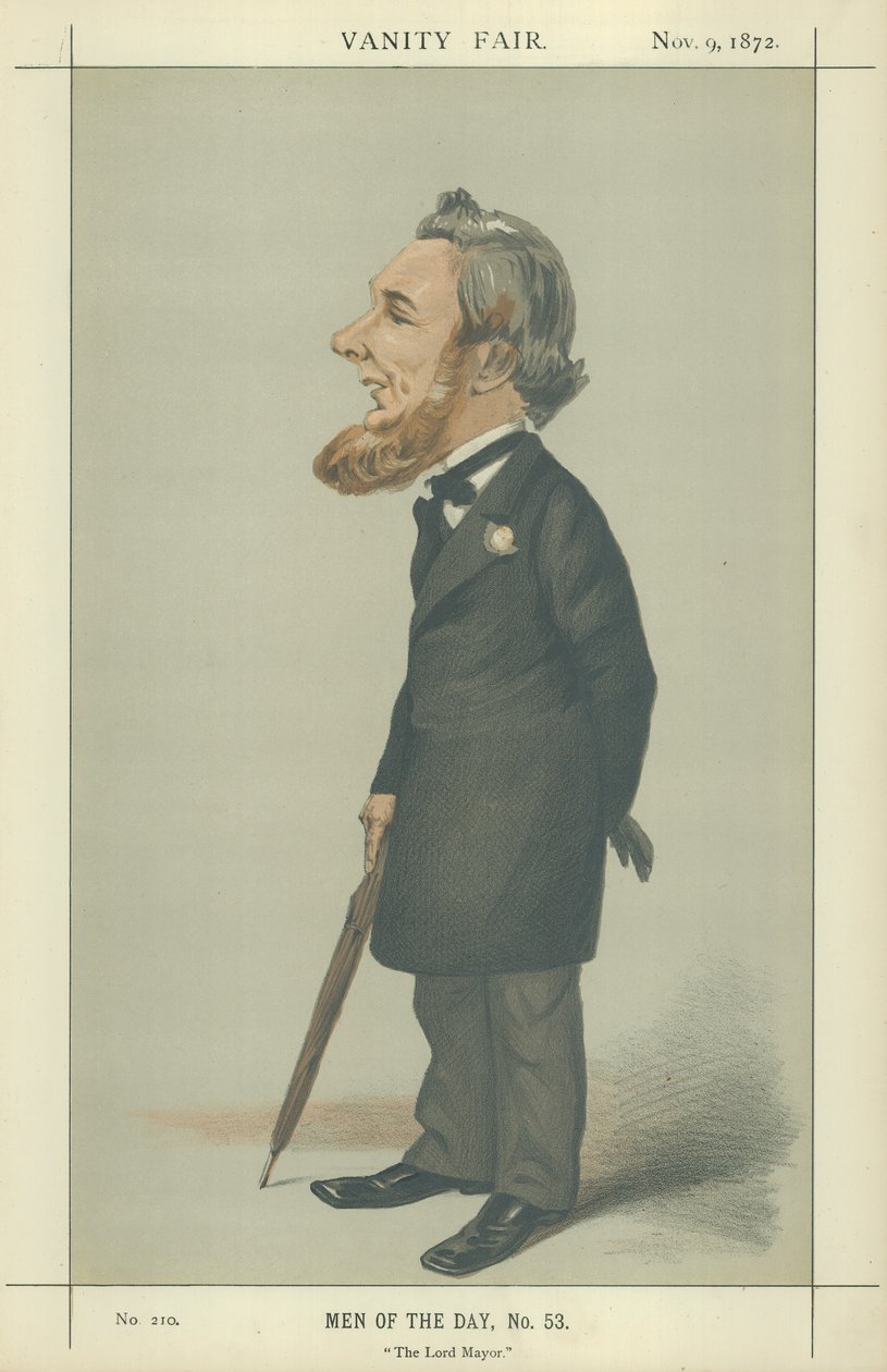 Sir Sydney Hedley Waterlow by Adriano Cecioni