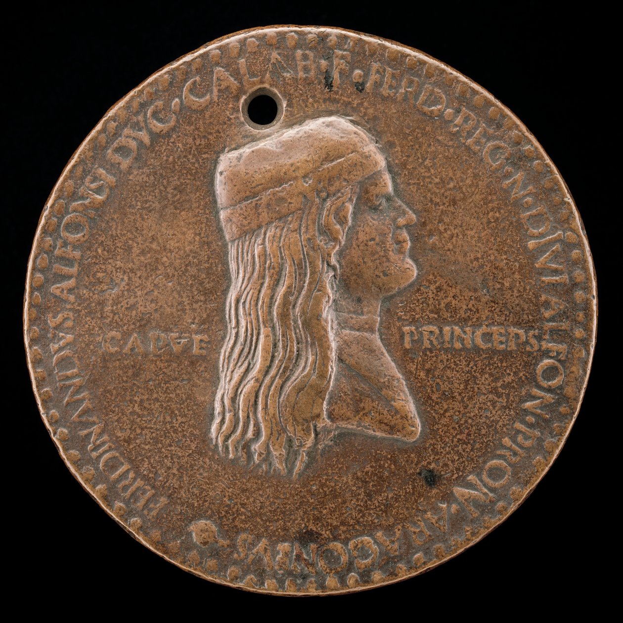 Ferdinand II of Aragon, Prince of Capua and King of Naples by Adriano Fiorentino