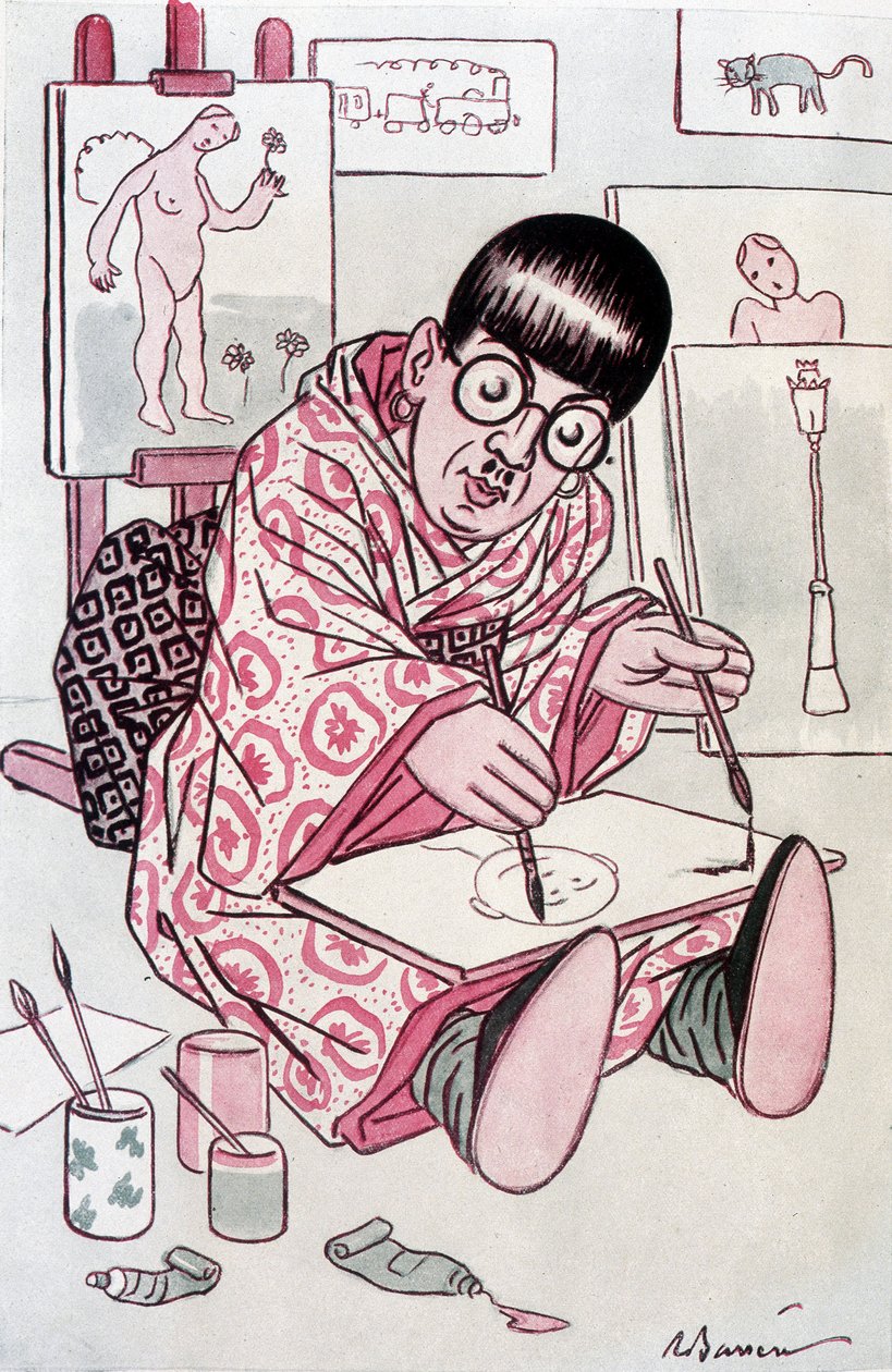 Japanese Cartoon Art Sketch Sketch Japanese Encylopaedic Cartoon Style