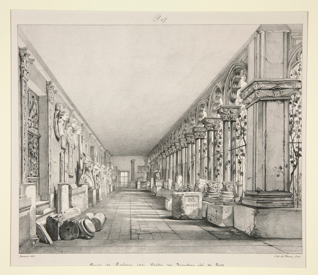 Musee de Toulouse by Adrien Dauzats