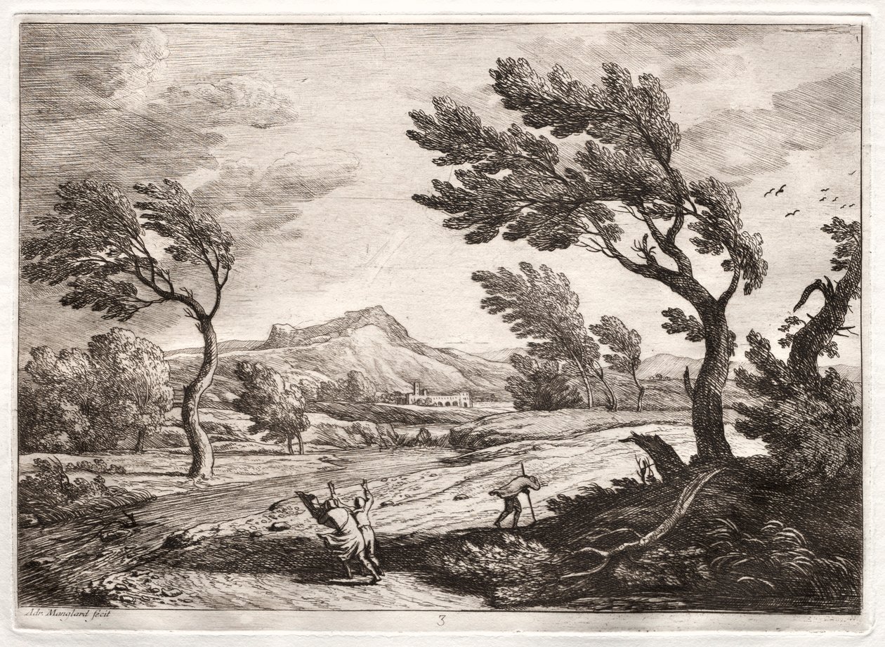 Landscape by Adrien Manglard