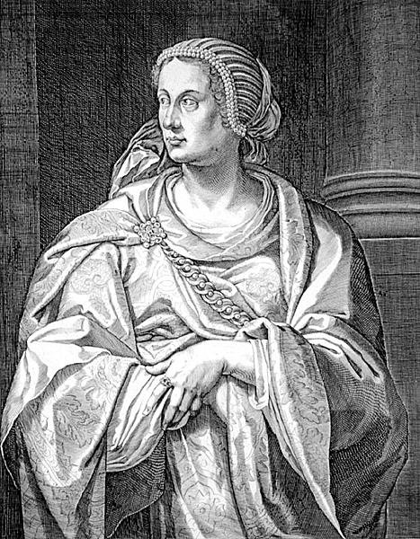 Albia Terenta, Mother of Otho by Aegidius Sadeler or Saedeler