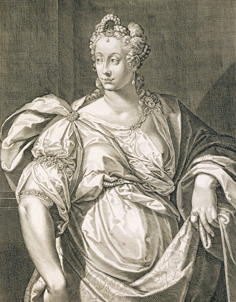 Livia Drusilla (c.55 BC - AD 29) wife of Octavian by Aegidius Sadeler or Saedeler