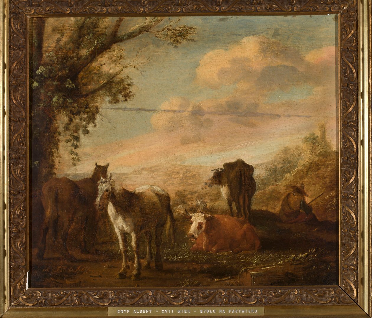 Cattle in the Pasture by Aelbert Cuyp