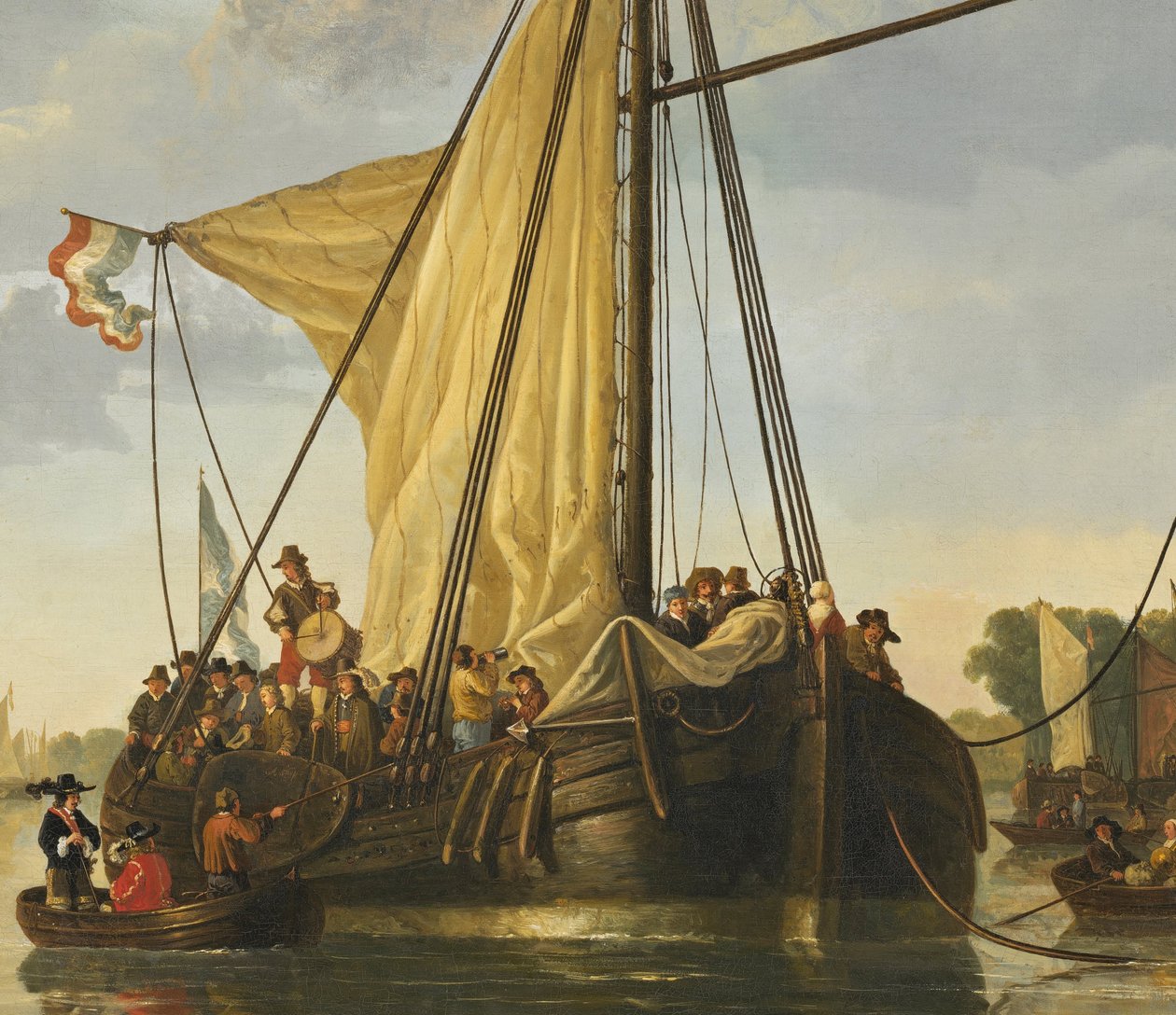 The Maas at Dordrecht by Aelbert Cuyp