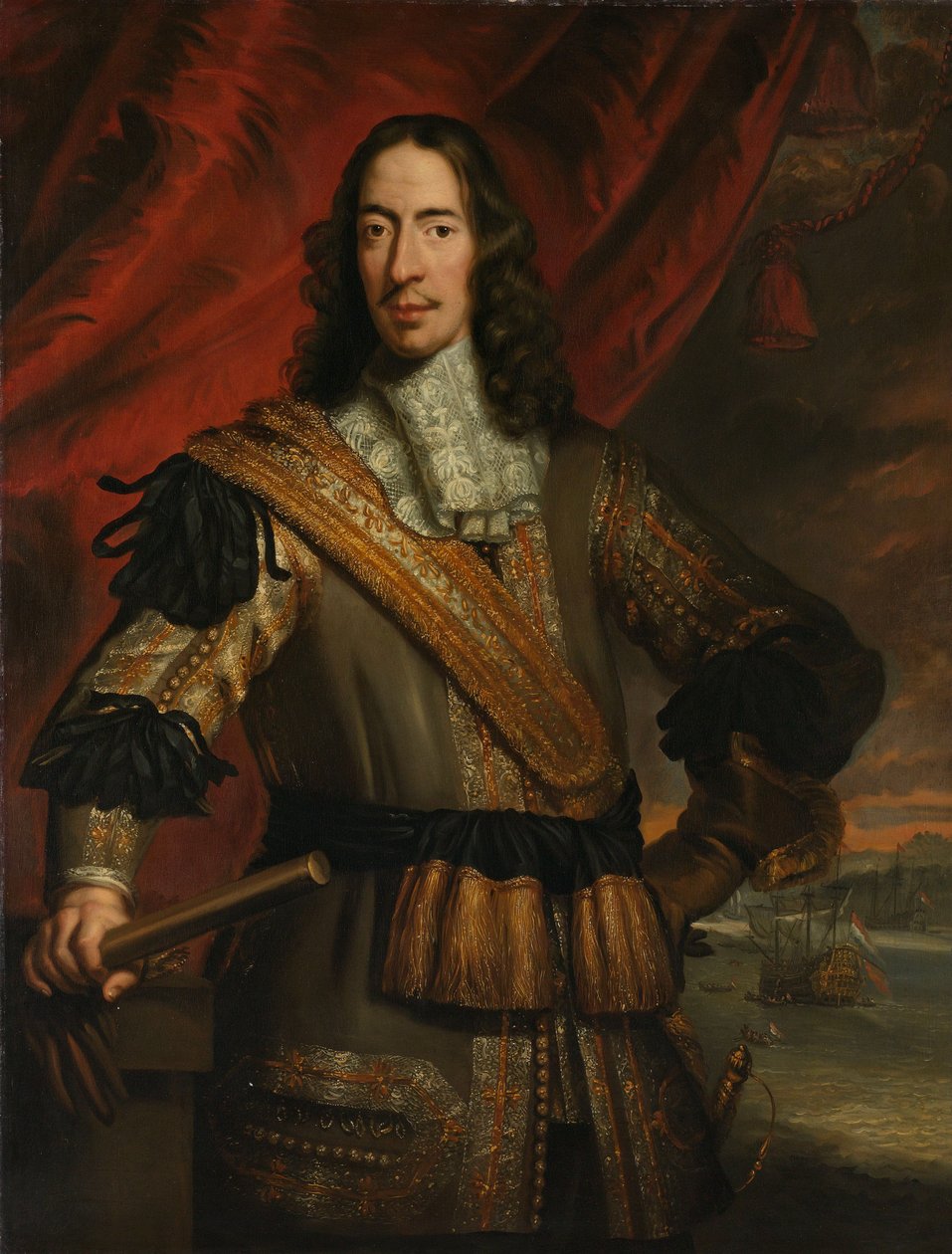 Portrait of Cornelis de Witt by Jan de Baen