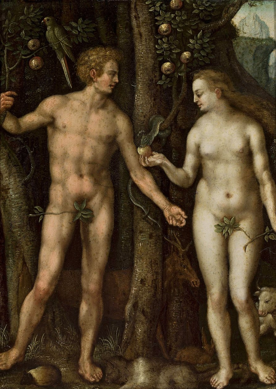 Adam and Eve by After Albrecht Dürer