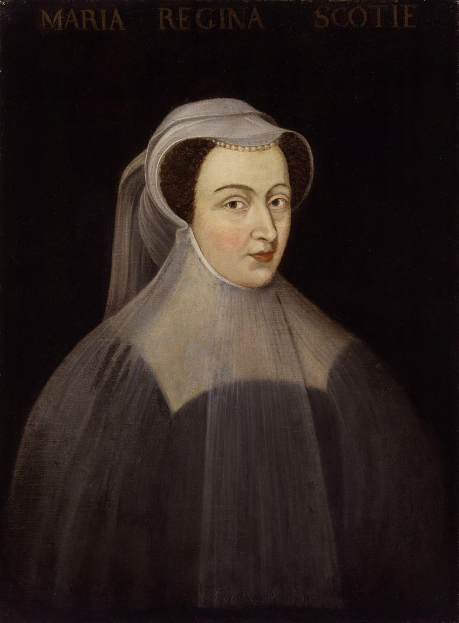 Mary, Queen of Scots (copy after an original of 1560) by After François Clouet
