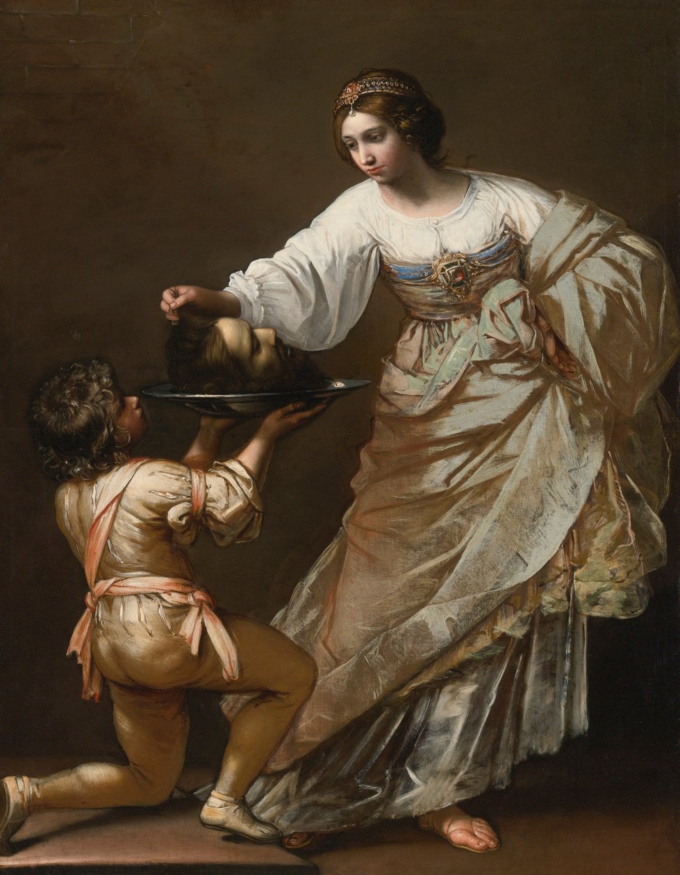 Salome with the Head of John the Baptist by after Guido Reni