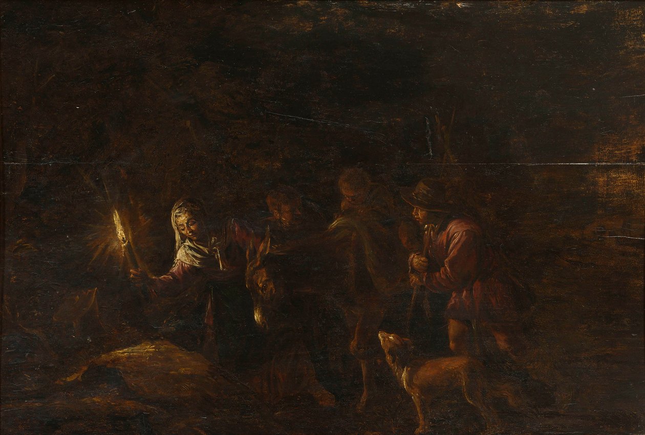 The Flight into Egypt by after Jacopo Bassano
