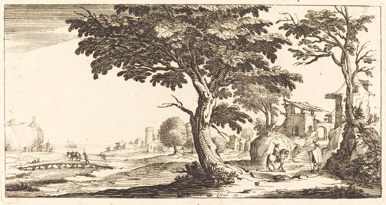 Landscape by After Jacques Callot