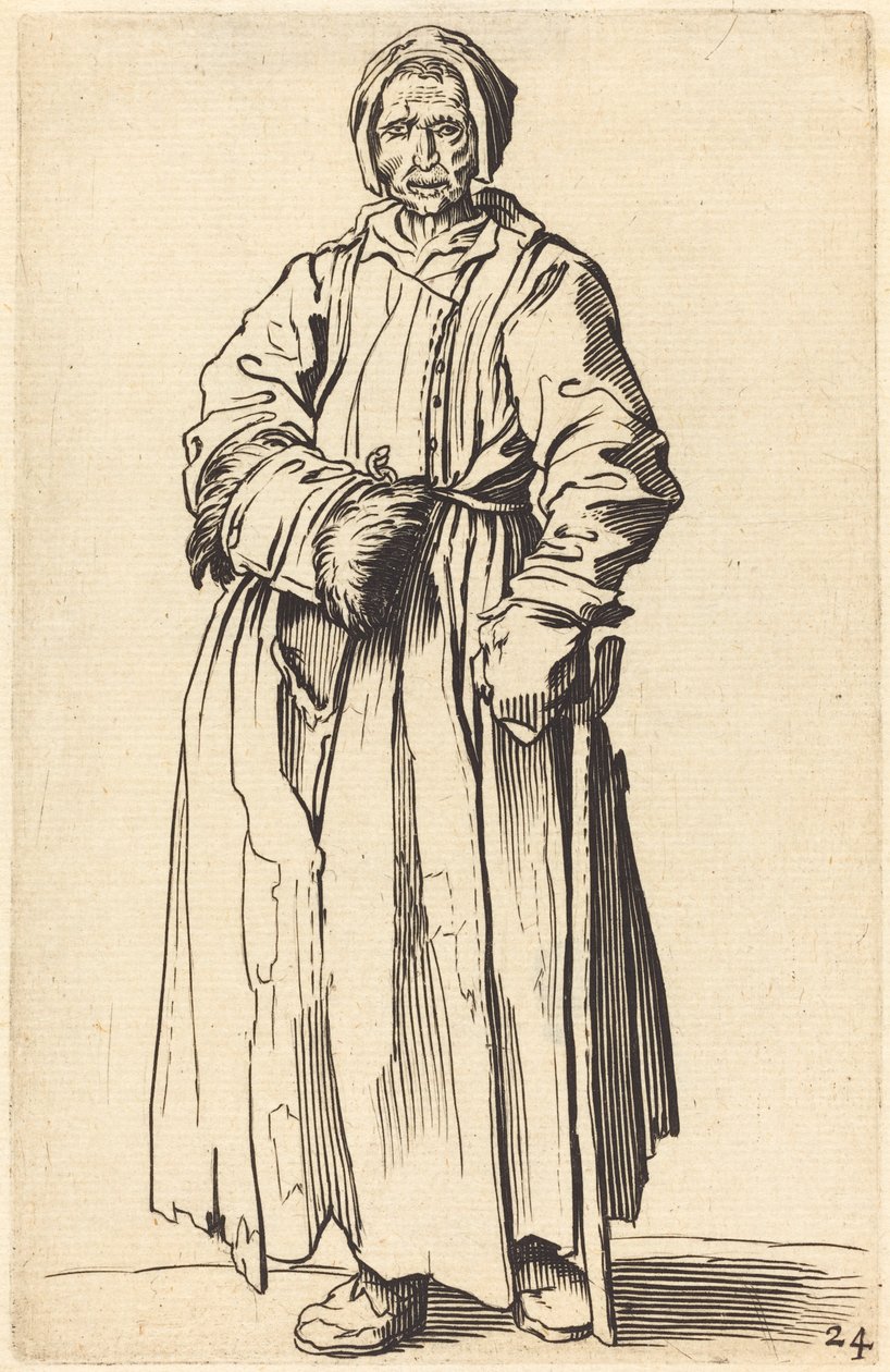 One-Eyed Woman by After Jacques Callot