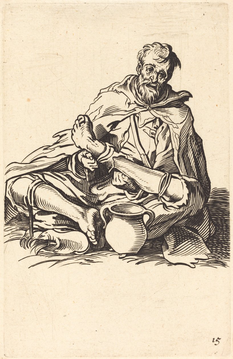 The Sick Man by After Jacques Callot