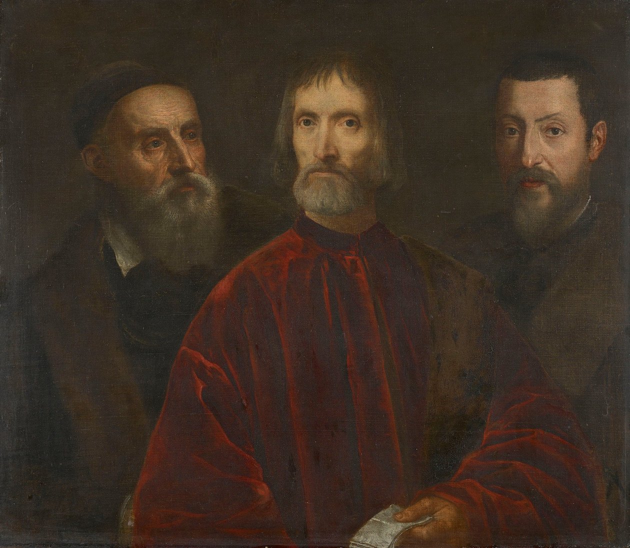 Titian and his Friends by after Titian