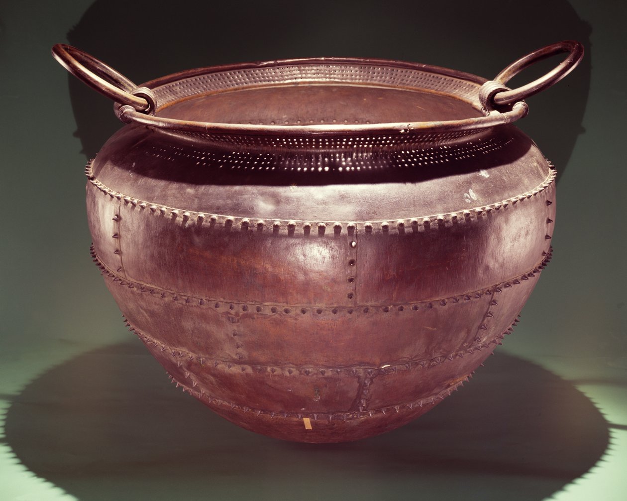 Cauldron, from Castlederg, County Tyrone, Late Bronze Age, 700-600 BC by Age Bronze