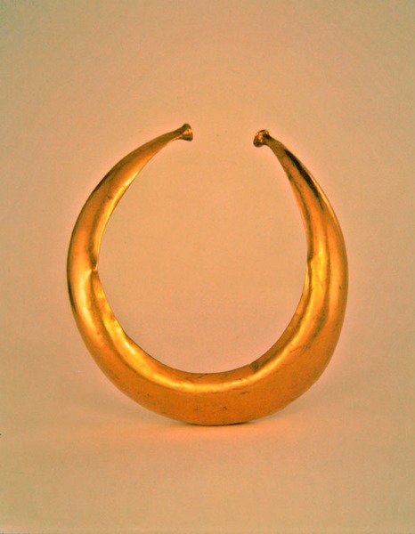 Collar, Mooghaun North, County Clare, Late Bronze Age by Age Bronze