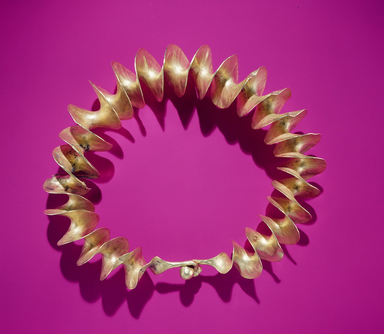 Ribbon Torc, Near Belfast, County Antrim, Late Bronze Age by Age Bronze