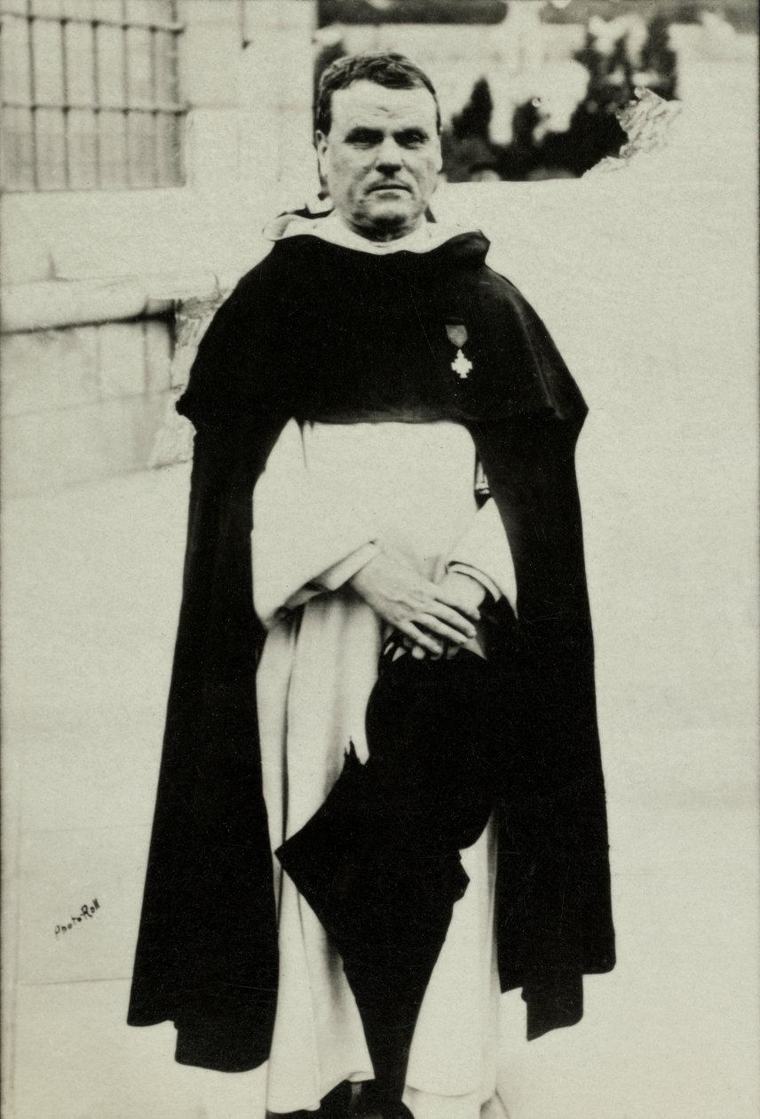 Portrait of Père Janvier Preacher by Agence Rol