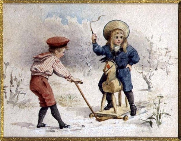 The Toy Horse by Agnes Gardner King