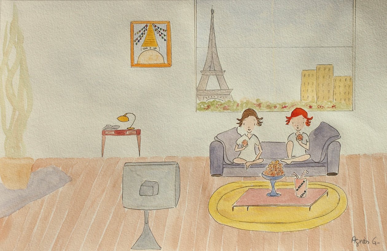 The Voyage, Living Room by Agnes Girardon