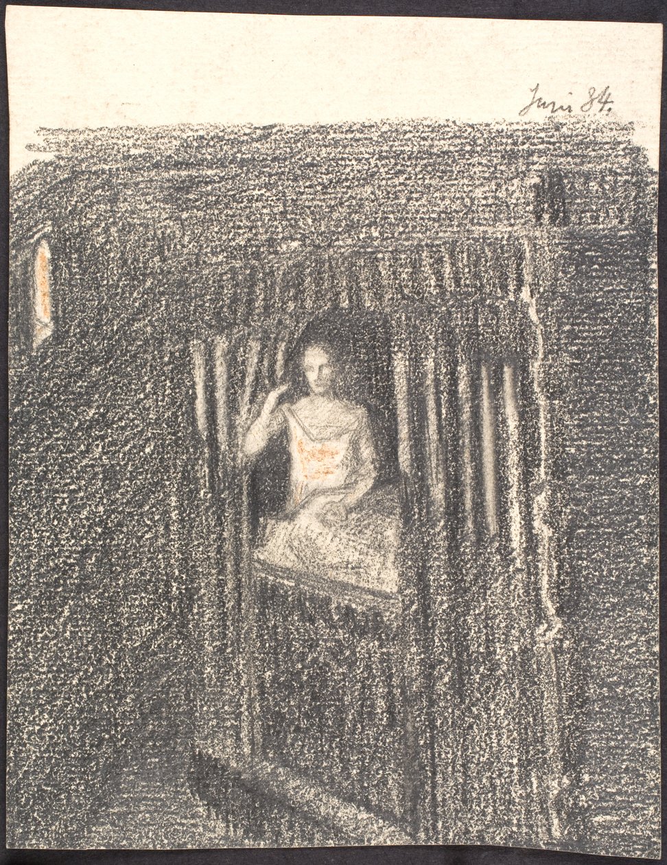 Woman in Alcove by Agnes Slott Møller