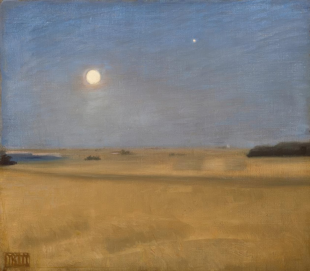A. Slott-Møller, Midsummer, Skagen by Agnes Slott Möller