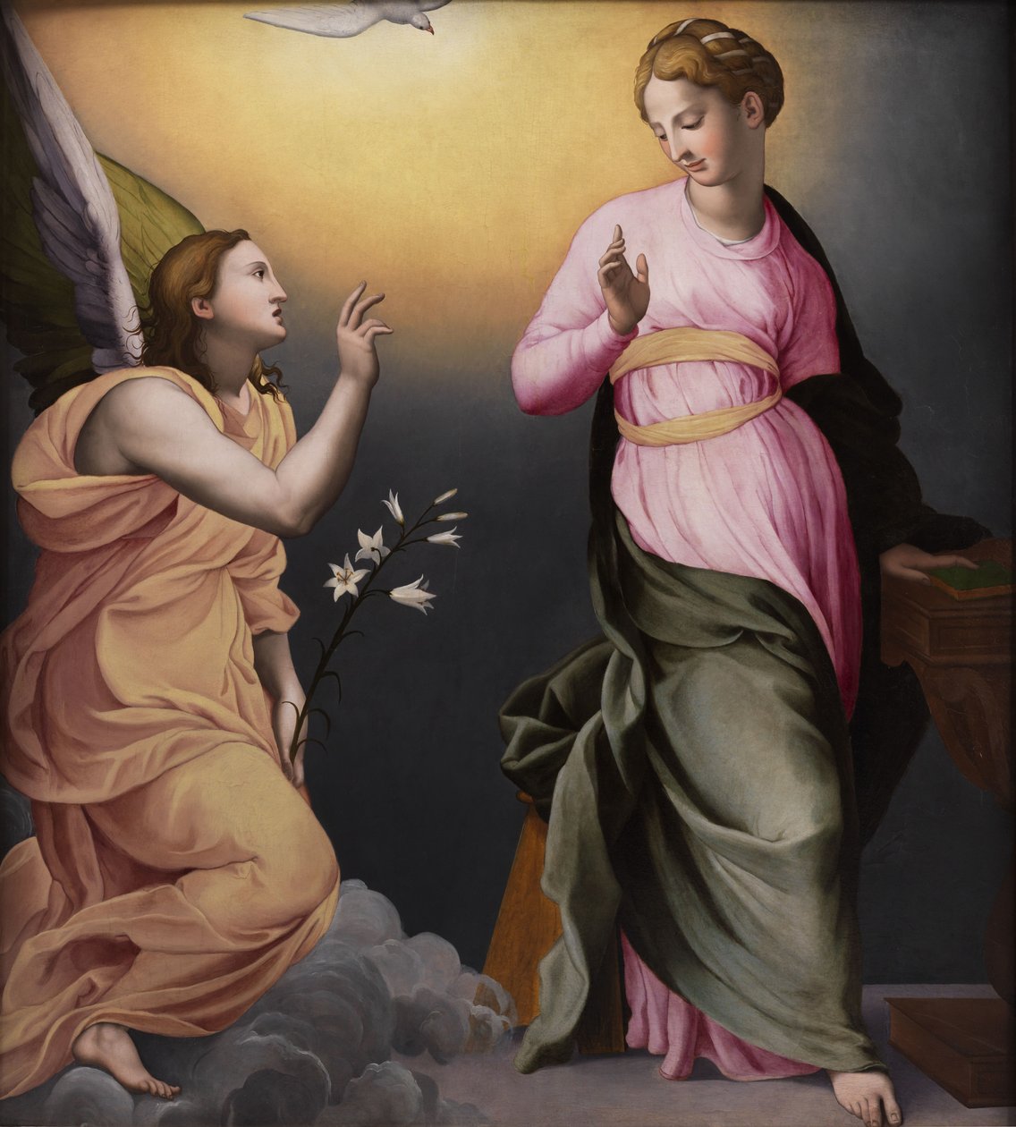 The Annunciation by Agnolo Bronzino