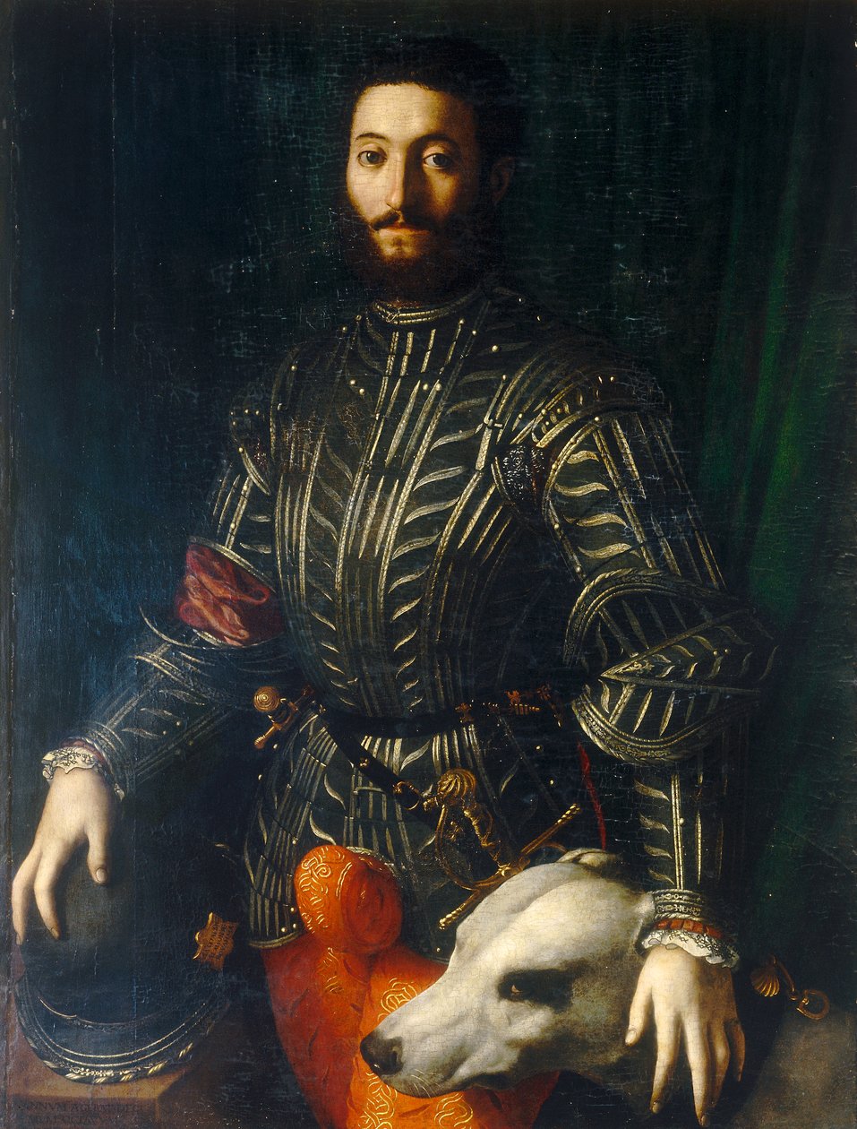 Portrait of Guidobaldo da Montefeltro by Agnolo Bronzino