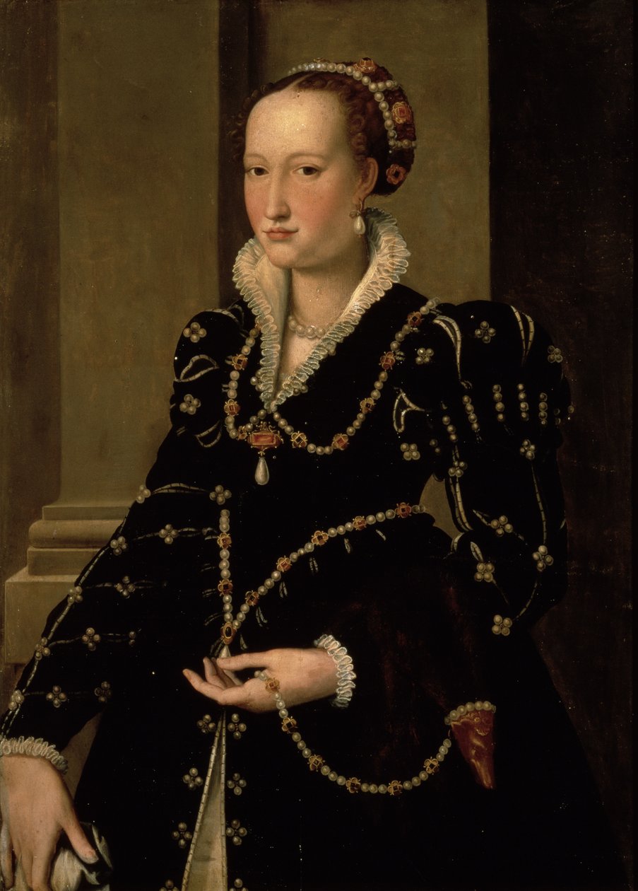 Portrait of Laudomia de Medici by Agnolo Bronzino