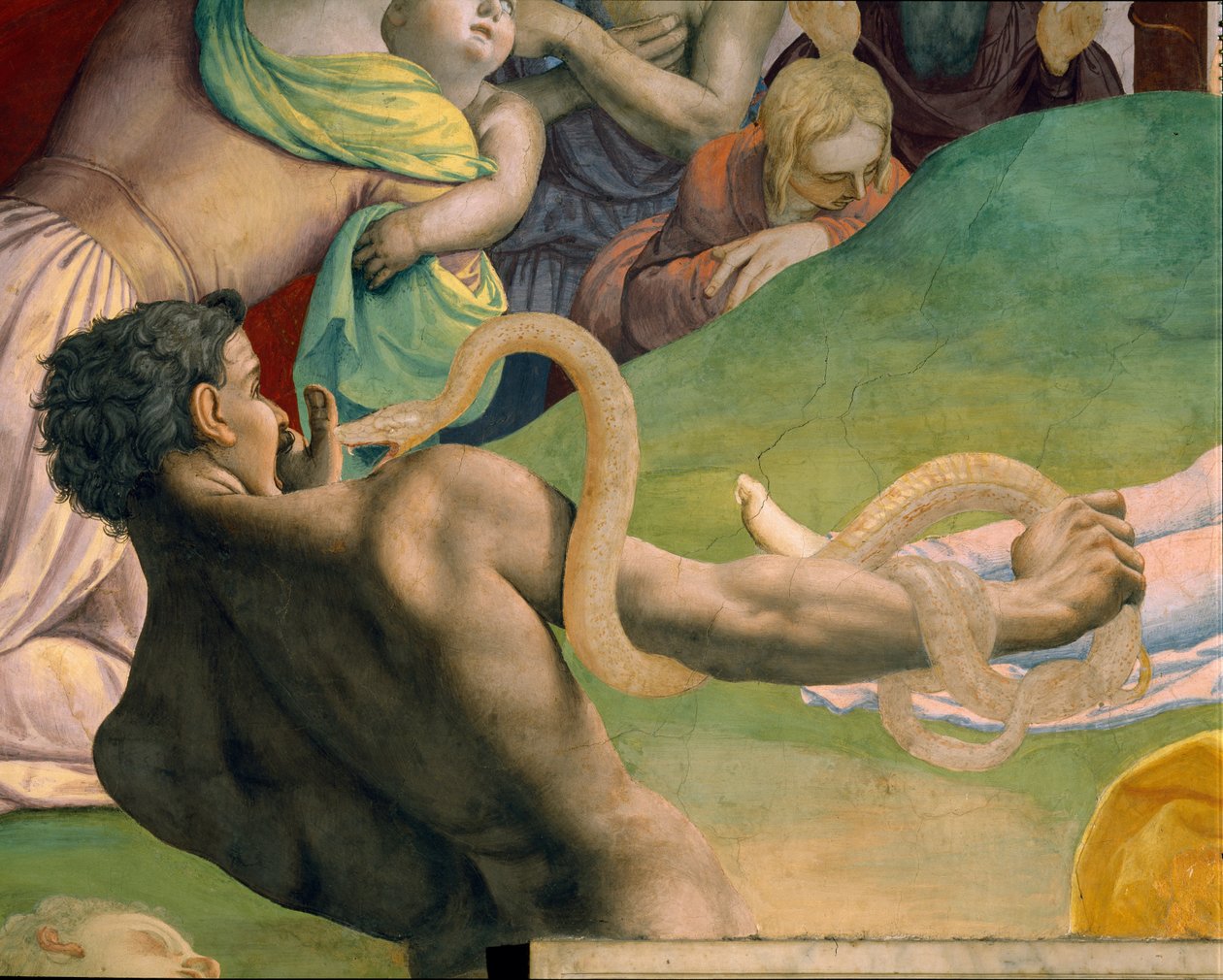 The Adoration of the Bronze Snake by Agnolo Bronzino