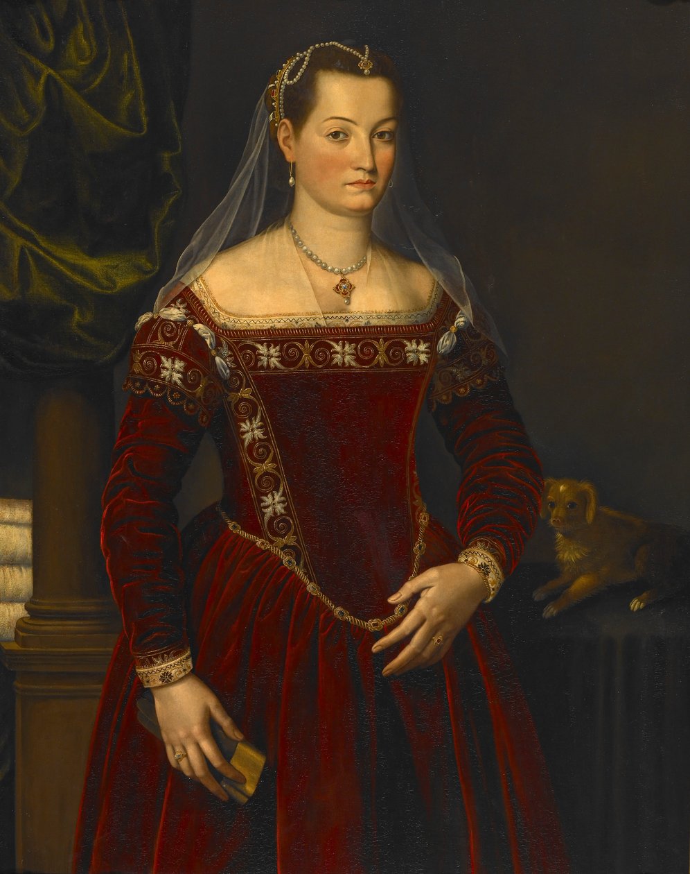 Portrait of a Lady by Agnolo Bronzino