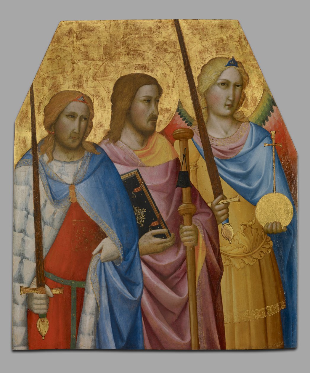 Saints Julian, James, and Michael by Agnolo Gaddi
