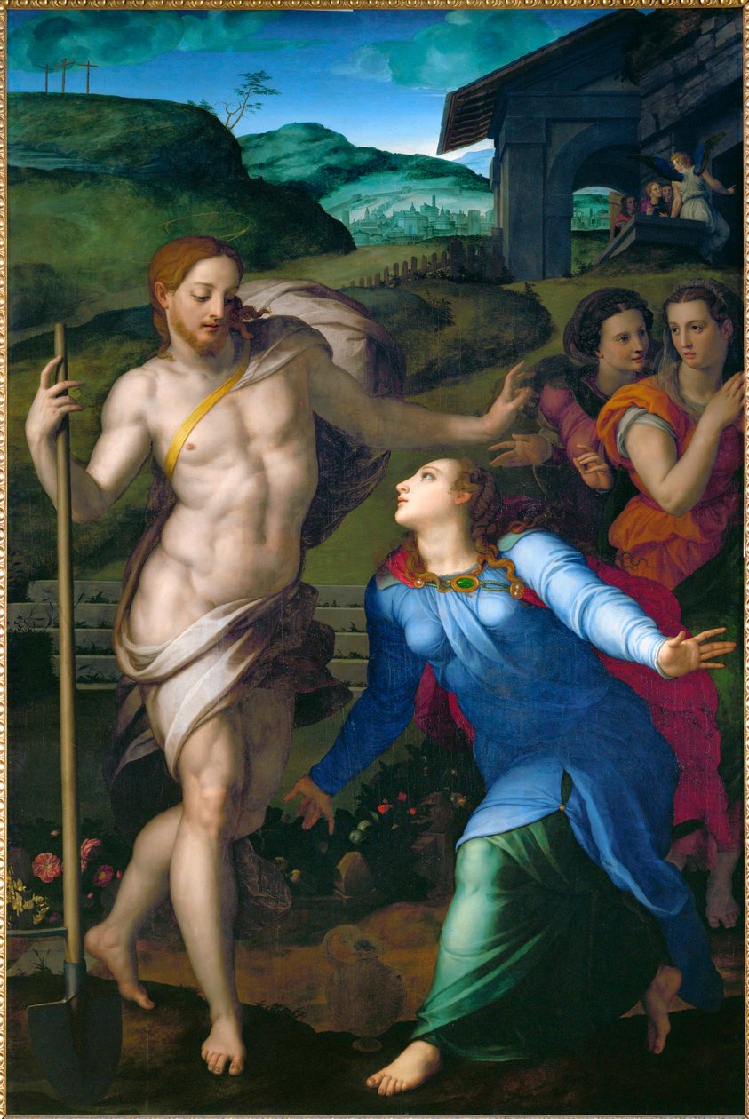 Christ Appears to Saint Magdalen by Agnolo di Cosimo Bronzino