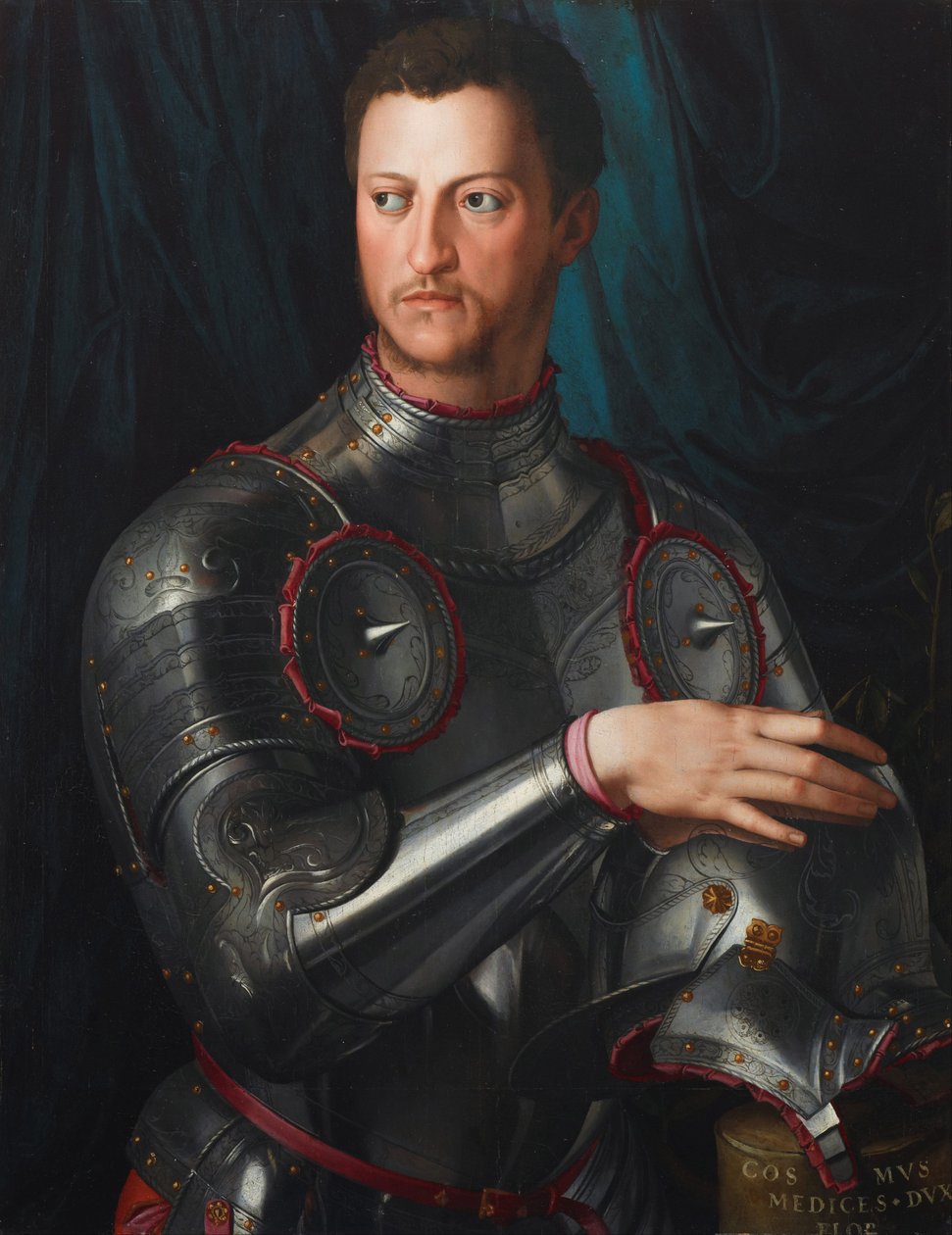 Cosimo de Medici (1519-1574) Grand Duke of Tuscany by Agnolo di Cosimo Bronzino