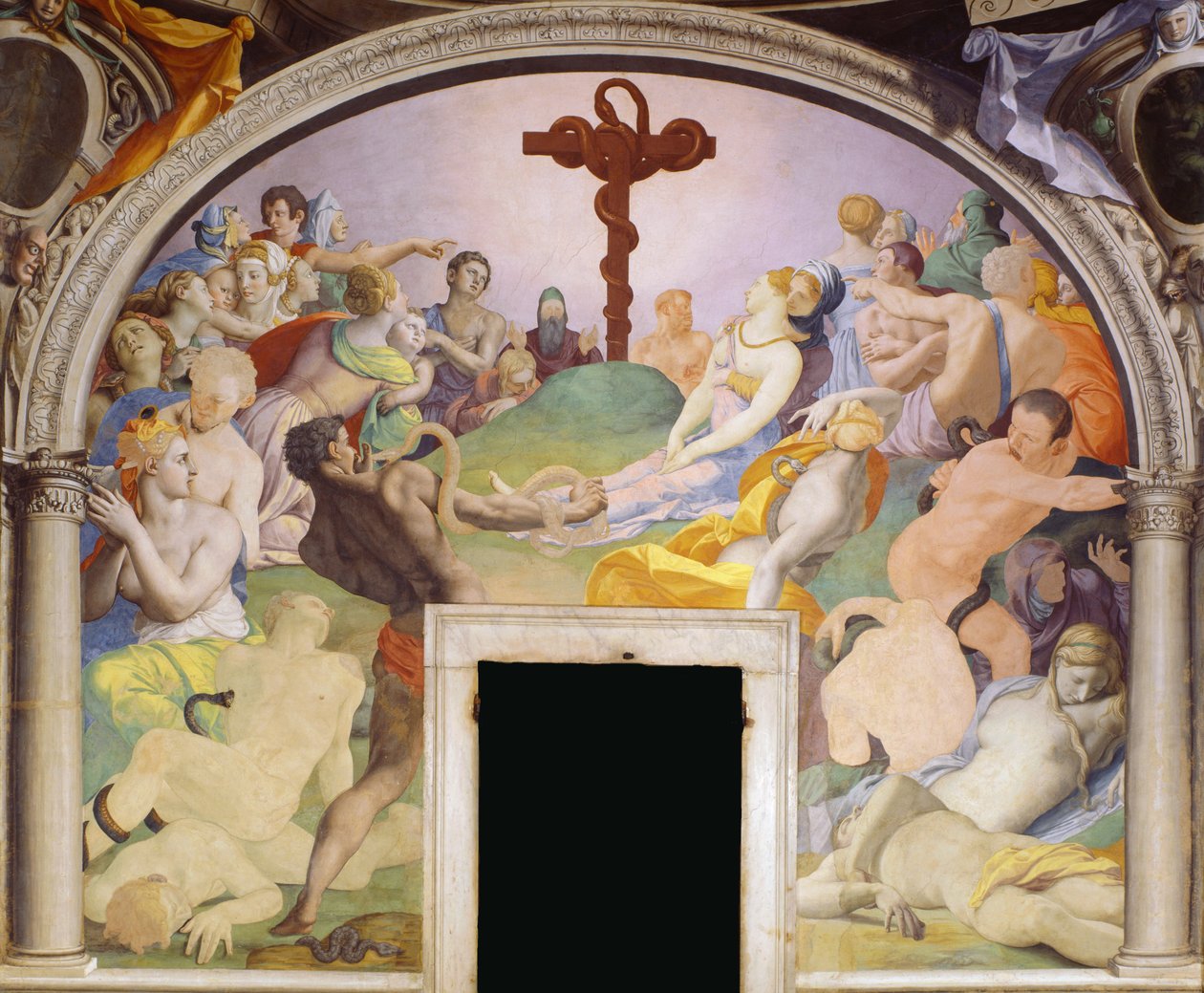 The Brazen Serpent by Agnolo Bronzino