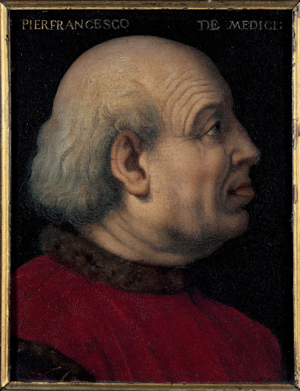 Portrait of Pierfrancesco di Lorenzo de Medicis the Elder by Agnolo Bronzino