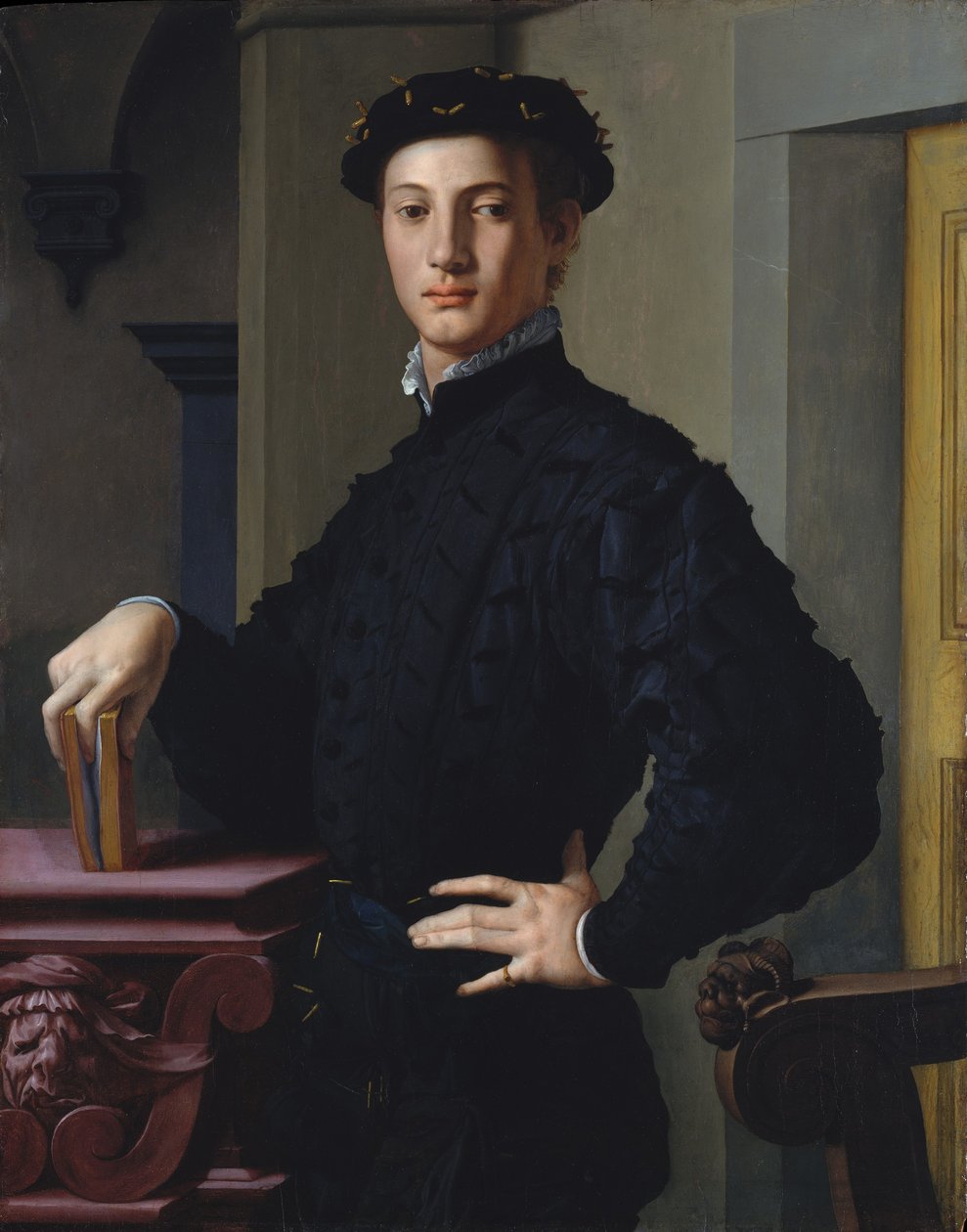Portrait of a Young Man, c.1530 by Agnolo Bronzino