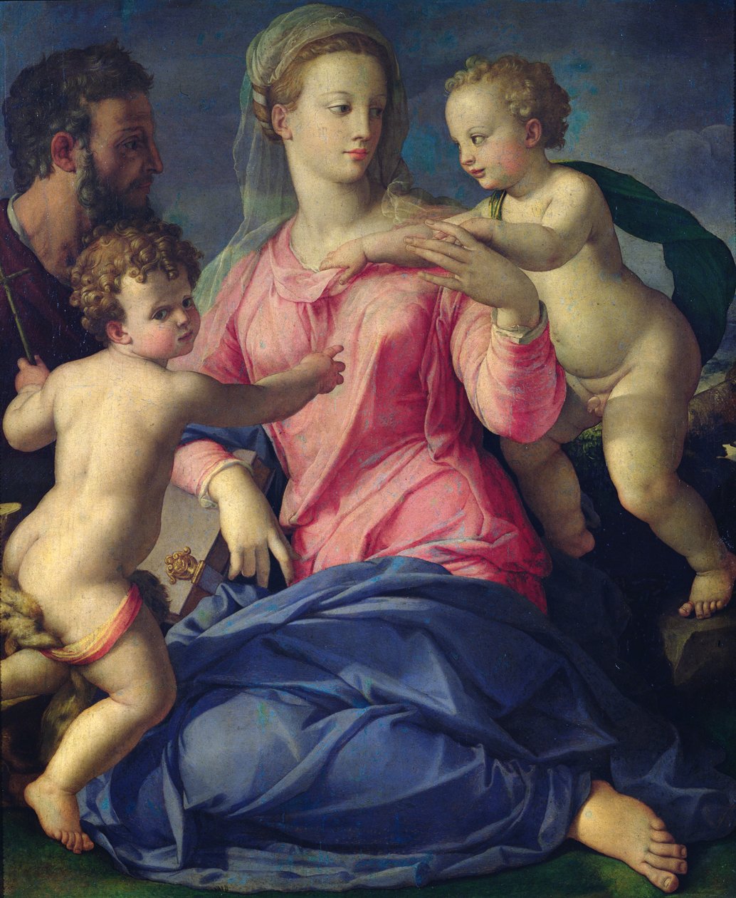 The Holy Family by Agnolo Bronzino