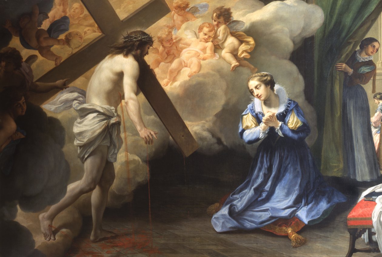 Ecstasy of St. Caterina de Paoli by Agostino Masucci