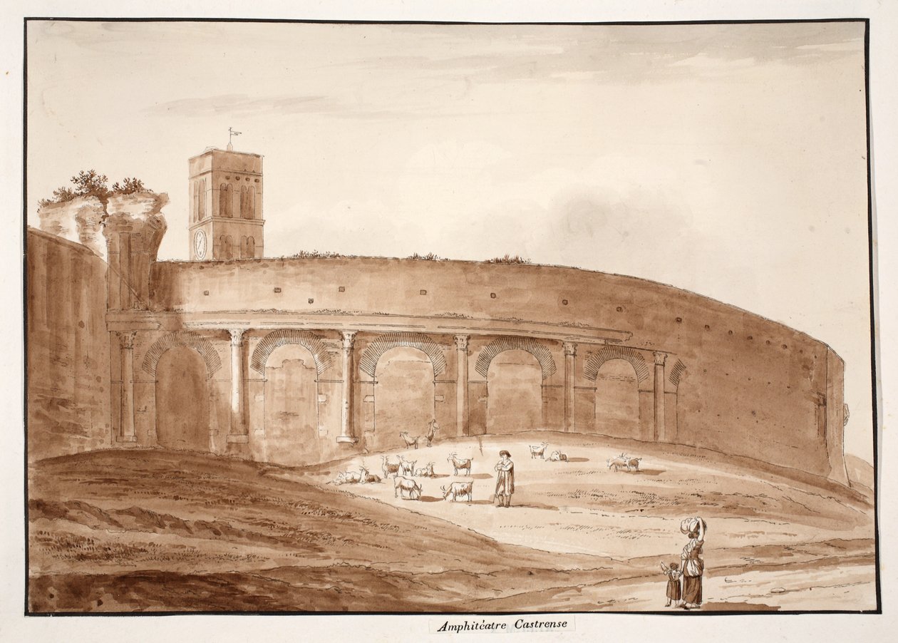 Amphiteatrum Castrense by Agostino Tofanelli