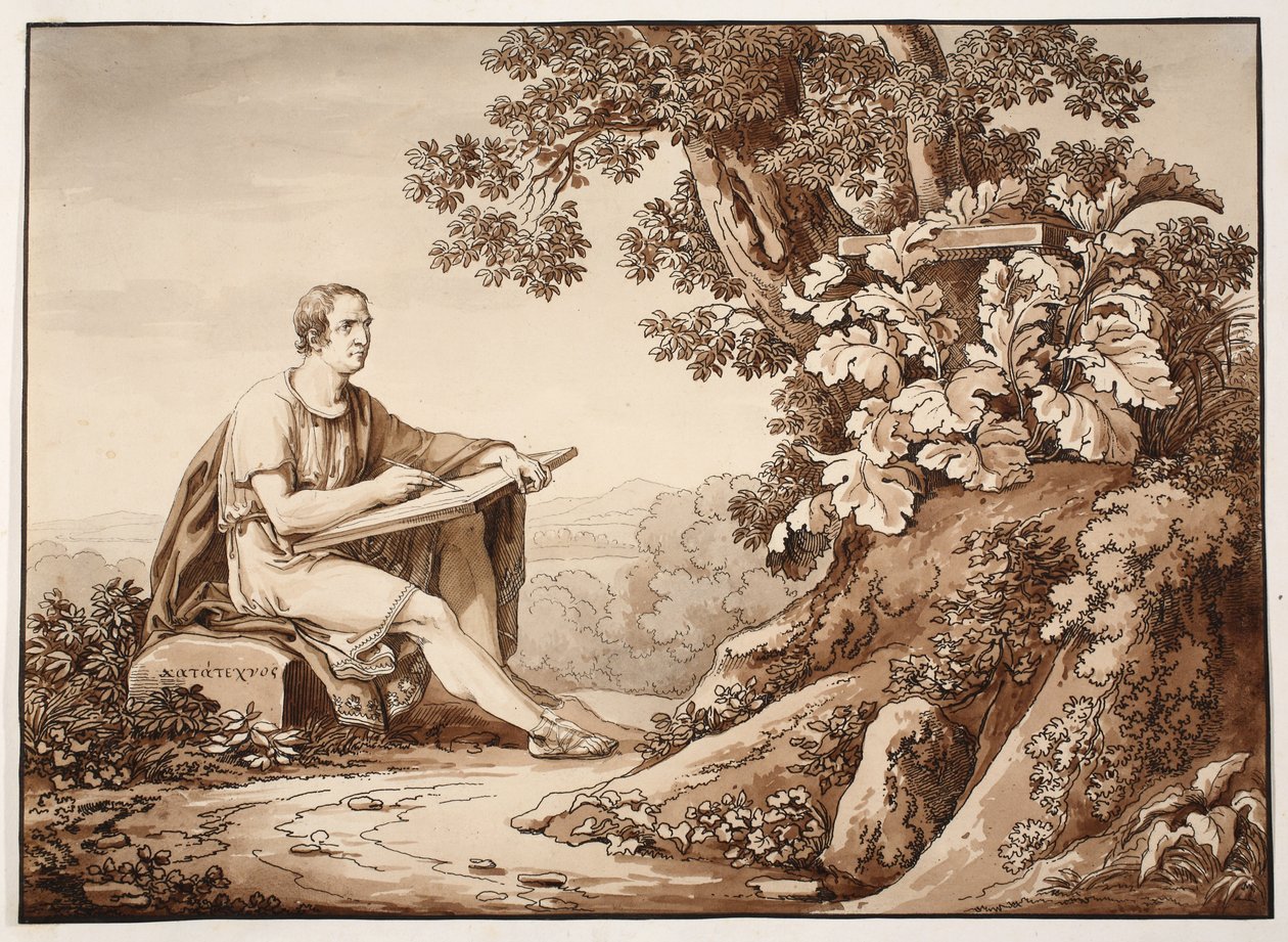 Callimachus, 1833 by Agostino Tofanelli