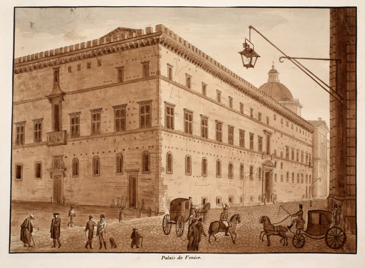 Palazzo di Venezia by Agostino Tofanelli