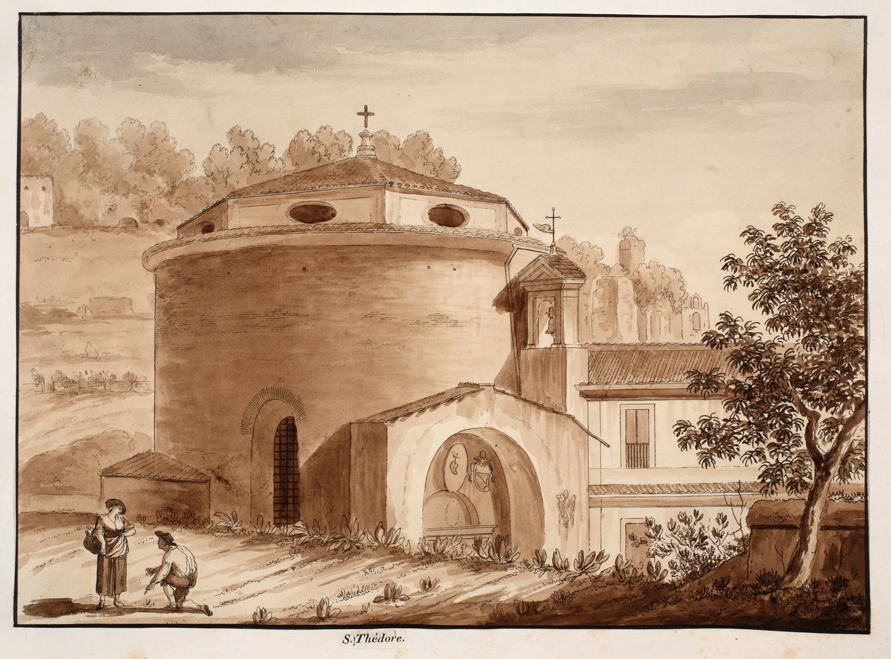 San Teodoro, 1833 by Agostino Tofanelli