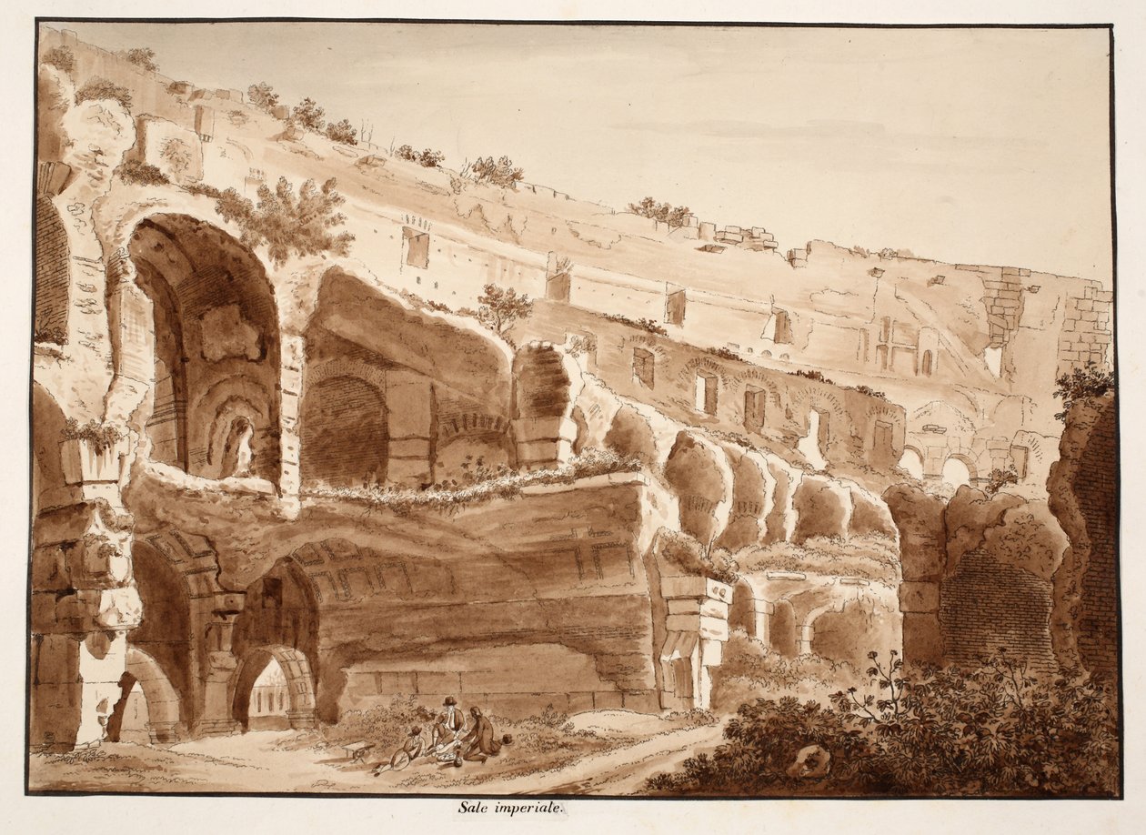 The Imperial Room, 1833 by Agostino Tofanelli