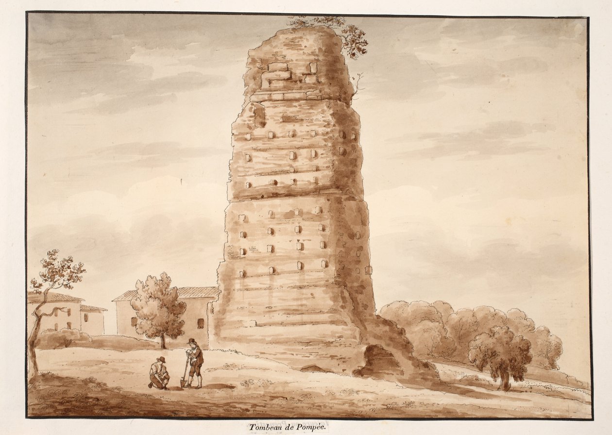 The Tomb of Pompey by Agostino Tofanelli