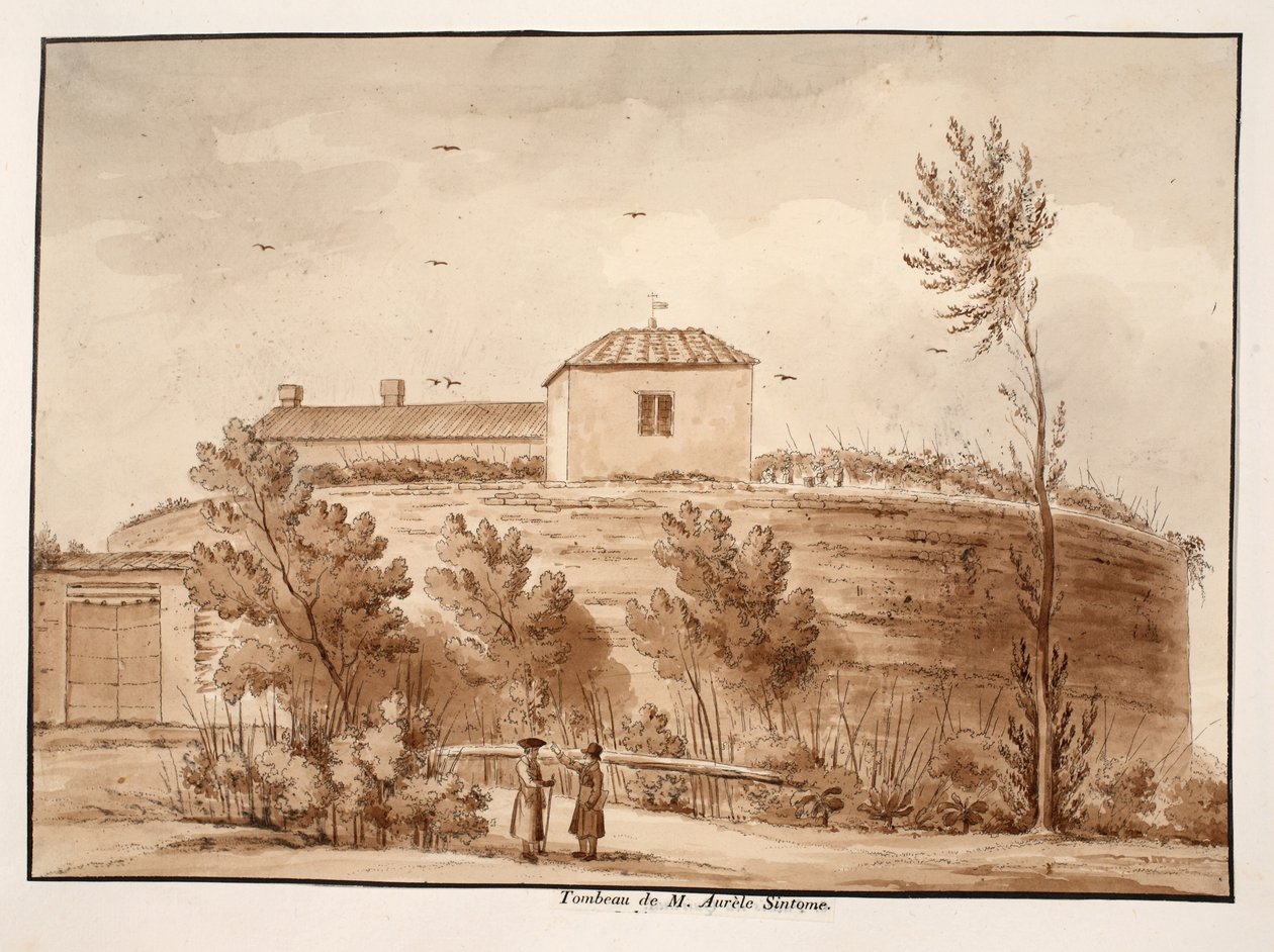 Tomb of Marcus Aurelius Sintoma by Agostino Tofanelli