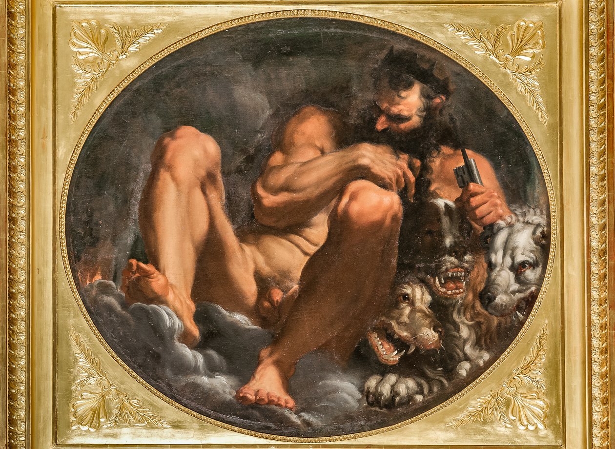 Pluto by Agostino Carracci