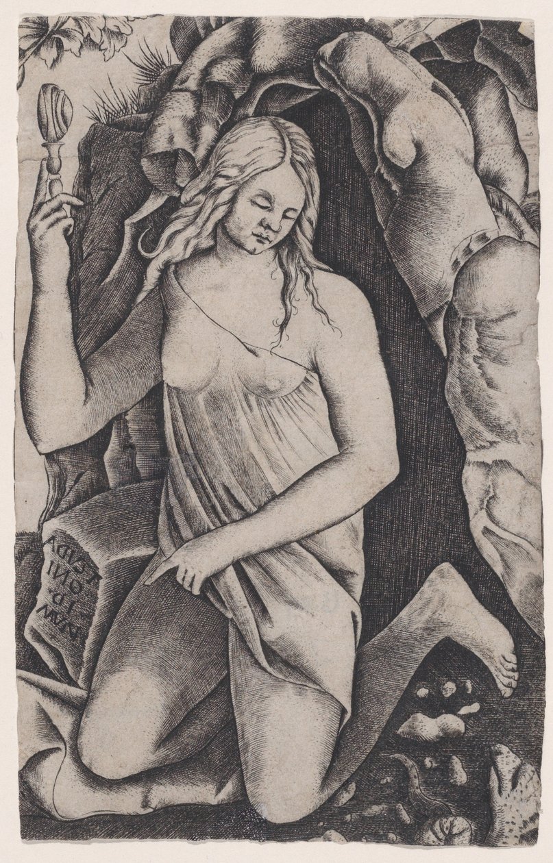 Saint Margaret by Agostino Veneziano