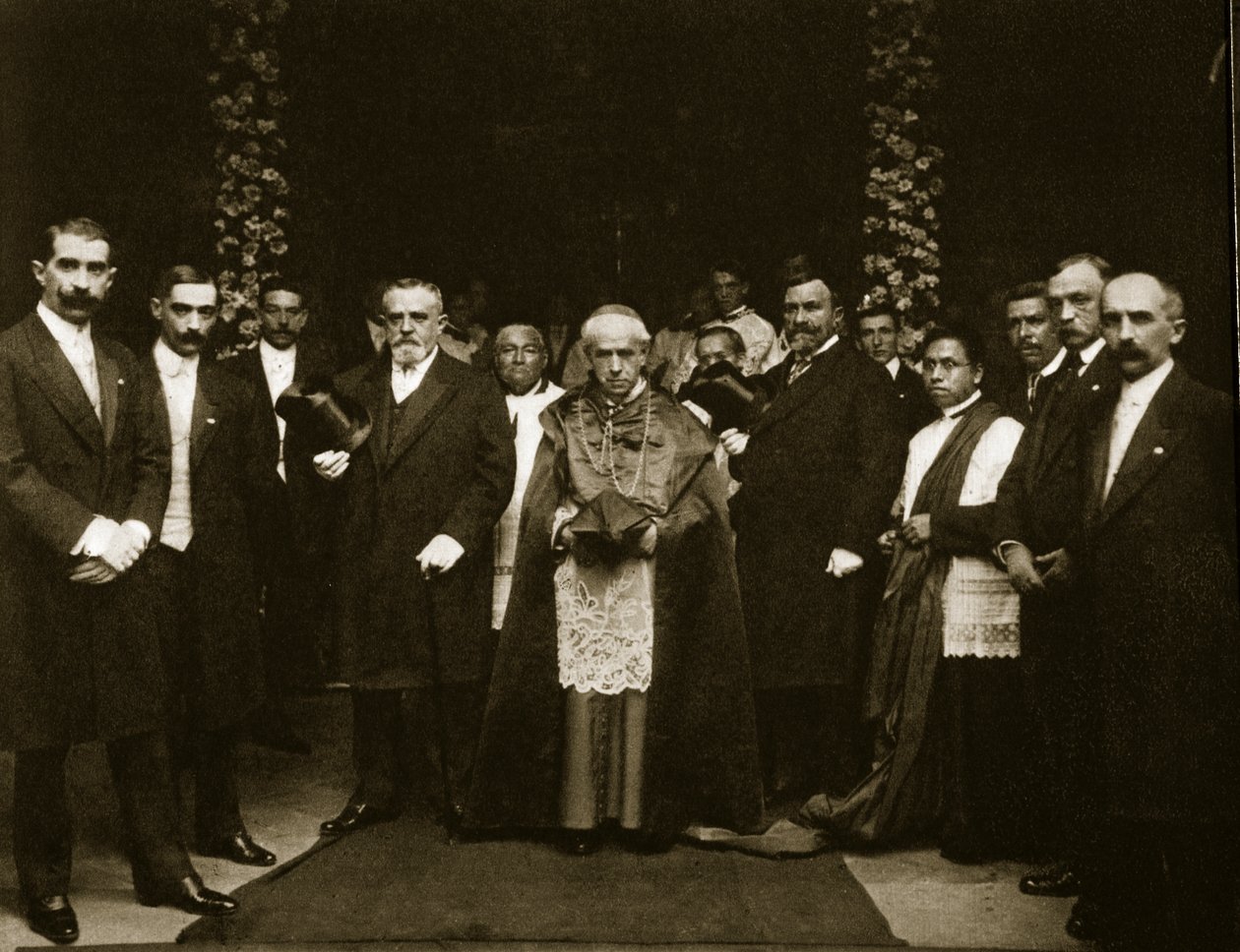 Archbishop Mora y del Rio by Agustin Victor Casasola